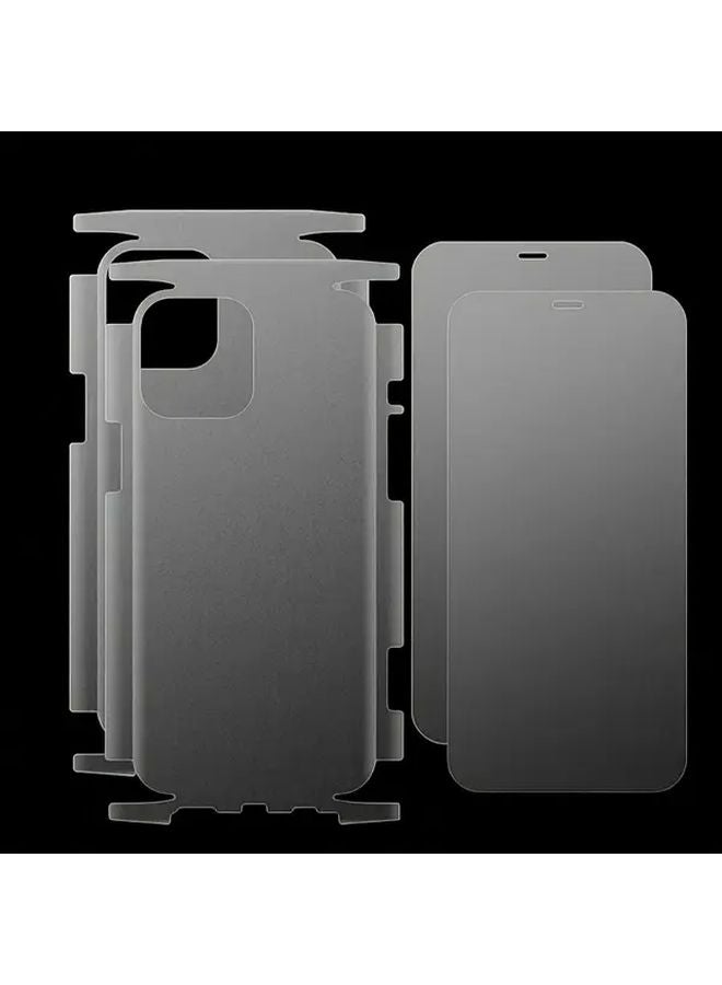 Matte Screen Protector For iPhone 16 Pro 4 In 1 Front And Back Film TPU - Image 1